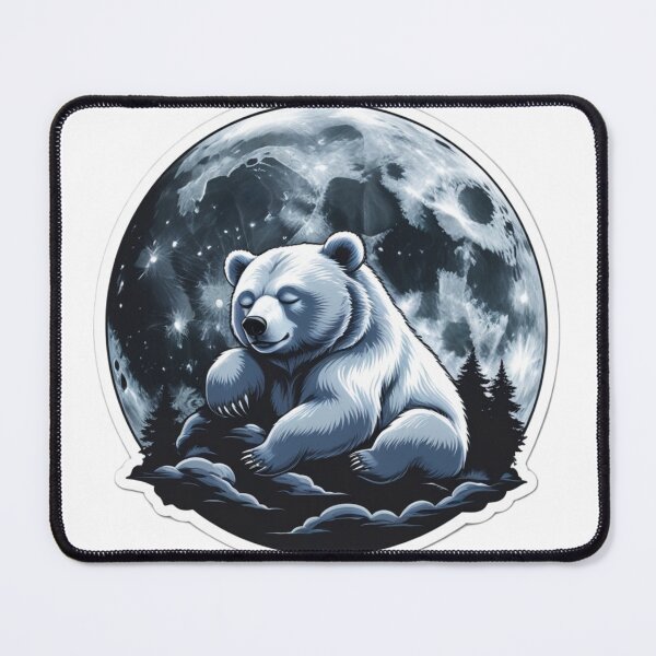 Item preview, Sleeping moon bear designed and sold by kidoramagic.