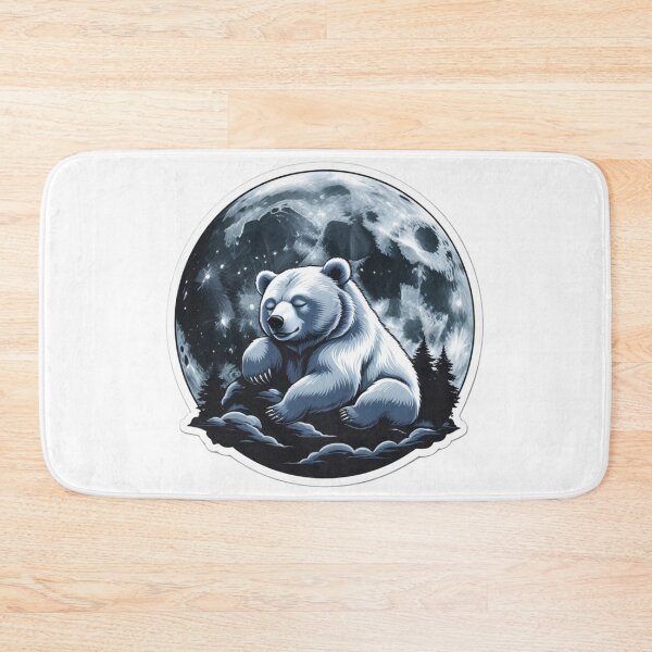 Item preview, Sleeping moon bear designed and sold by kidoramagic.