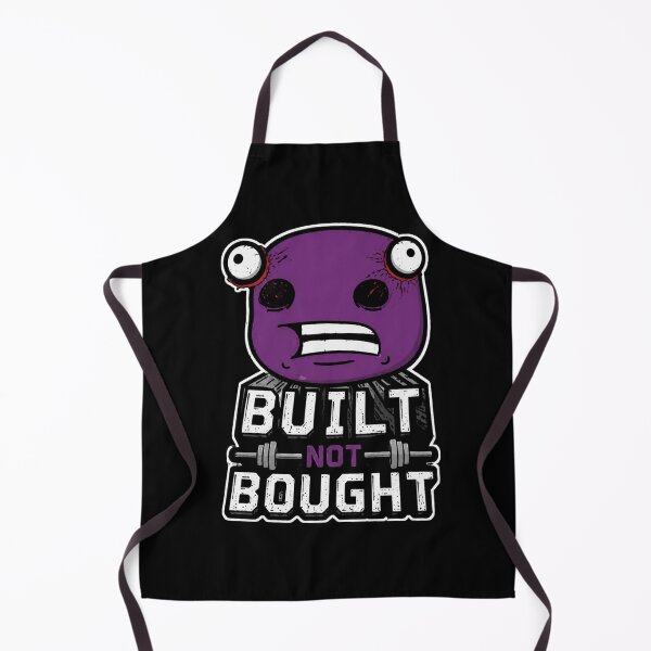 Item preview, Built Not Bought Funny Purple Monster Gym Motivation Design designed and sold by Digistore1221.
