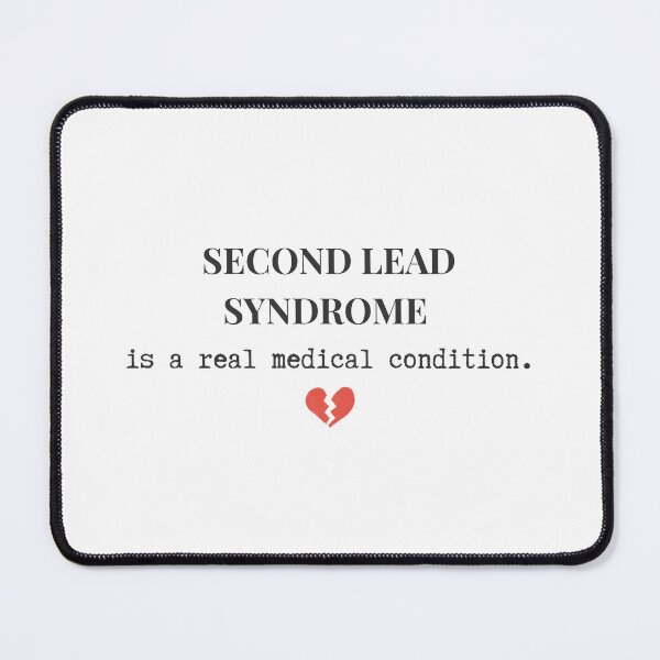 Item preview, Second Lead Syndrome is a Real Medical Condition - K-Drama Humor designed and sold by fatoshisme.