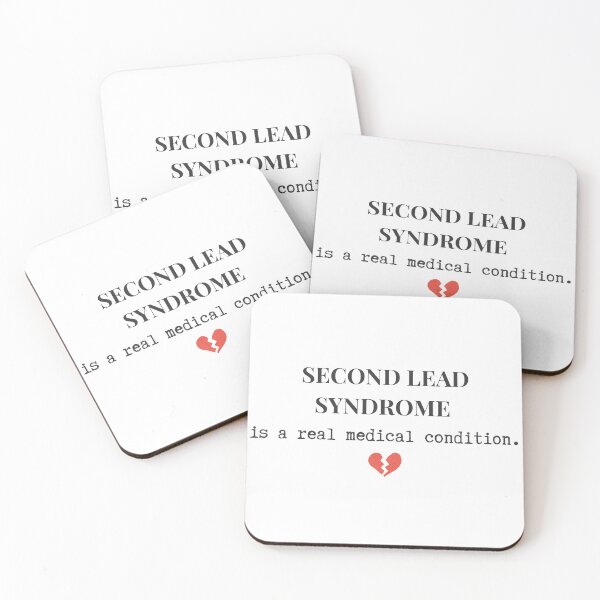 Item preview, Second Lead Syndrome is a Real Medical Condition - K-Drama Humor designed and sold by fatoshisme.