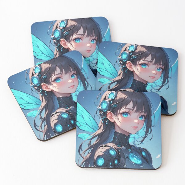 Item preview, Blue-eyed fairy android girl designed and sold by ArtsJulian.
