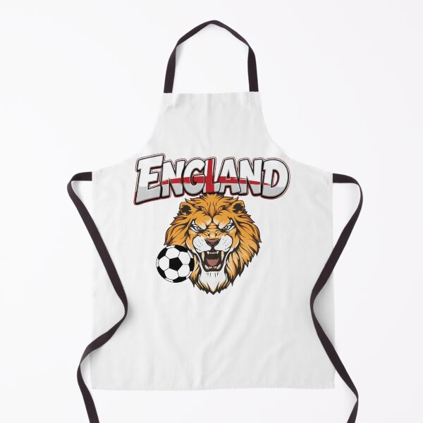 Item preview, England Lion Sports Mascot Soccer T-Shirt designed and sold by Sarah'sCreativeLab.