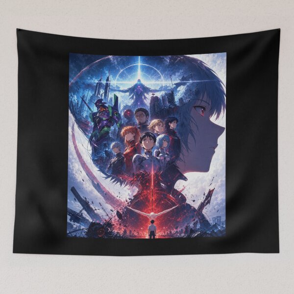 Item preview, Neon Genesis Evangelion Death And Rebirth designed and sold by EchoMyriadArt.