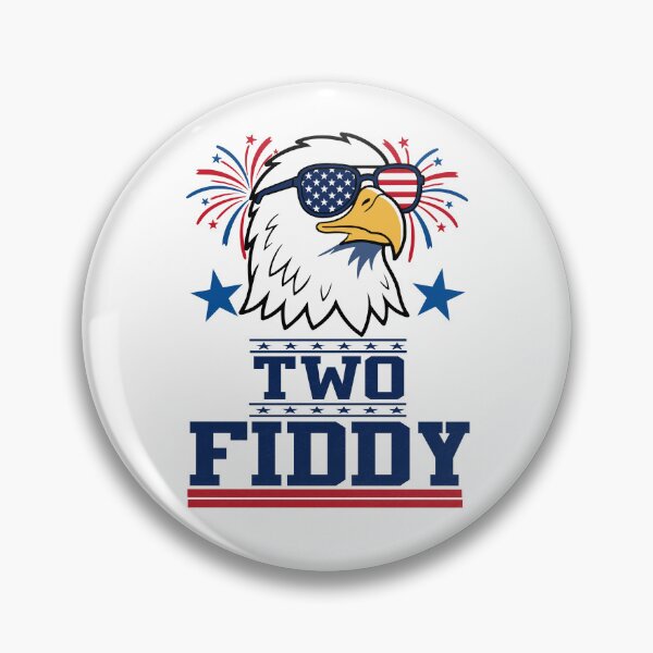 Item preview, Two Fiddy Patriotic Eagle America Anniversary Celebration Humor designed and sold by FreshVibe Prints.