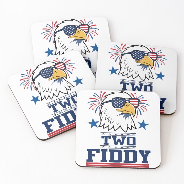 Item preview, Two Fiddy Patriotic Eagle America Anniversary Celebration Humor designed and sold by FreshVibe Prints.