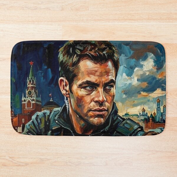Item preview, Jack Ryan Shadow Recruit Retro Espionage Action Thriller Tribute Art Movie Poster designed and sold by Art's Diner.