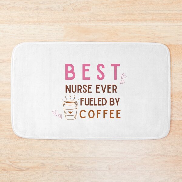 Item preview, Best Nurse Ever Fueled by Coffee Funny Nurse Gift designed and sold by luckyhue.