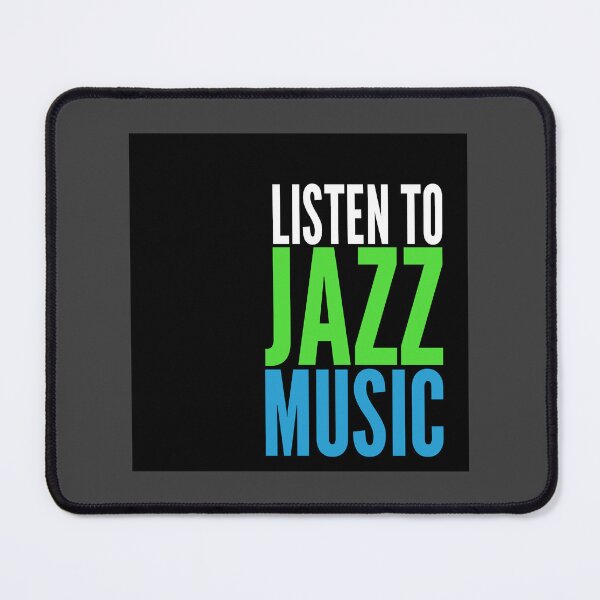 Item preview, Listen to Jazz Music — Blue Note Style Graphic Tee designed and sold by Analog Threads & Goods.