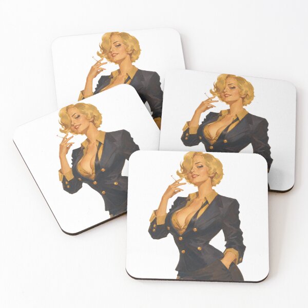 Item preview, Retro Pirate Chef Pinup – Vintage Anime Inspired Femme Art designed and sold by Cosplayvintage.