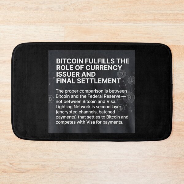 Item preview, Bitcoin Issuer & Final Settlement designed and sold by Fractal_Psyience.