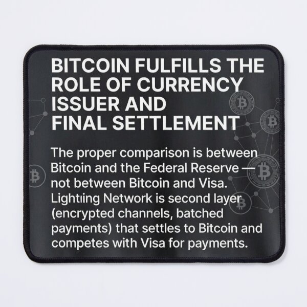 Item preview, Bitcoin Issuer & Final Settlement designed and sold by Fractal_Psyience.