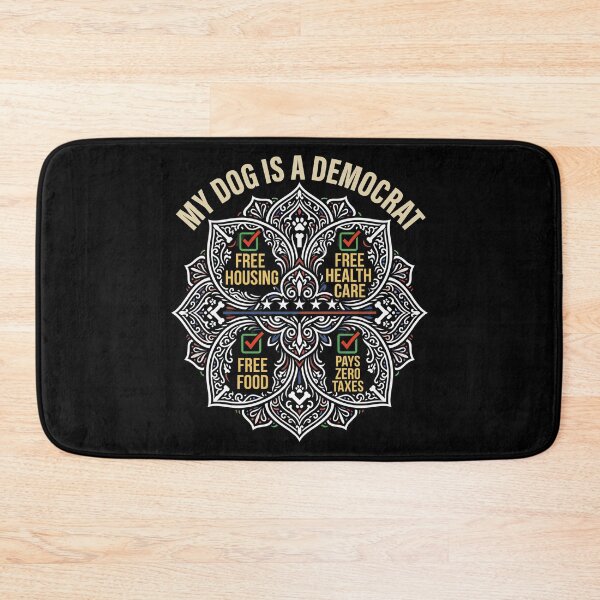 Item preview, My Dog is A Democrat Free Housing  designed and sold by gear-posters.