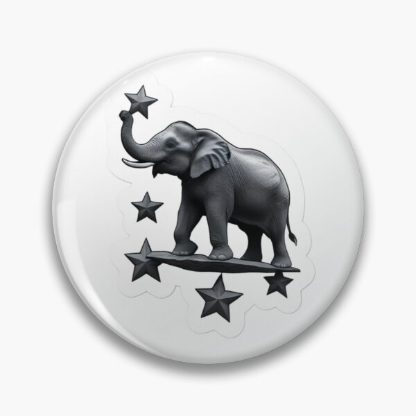 Item preview, Elephant balancing stars designed and sold by kidoramagic.
