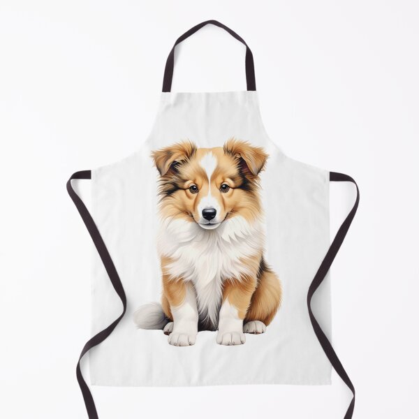 Item preview, Gentle Sheltie Puppy Portrait designed and sold by SabraDD.