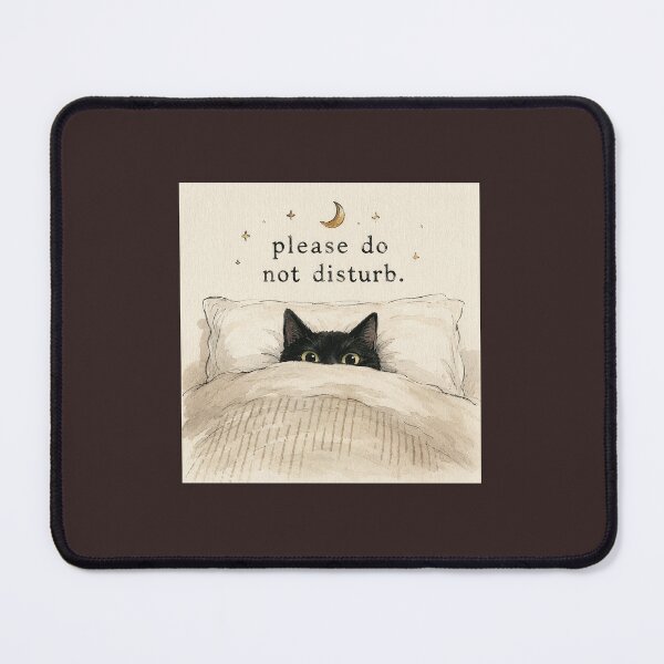 Item preview, do not disturb cat design designed and sold by lumahouse.