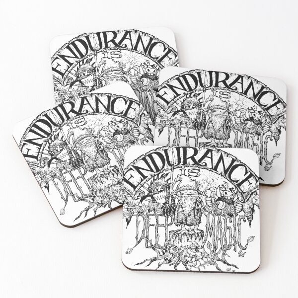 Item preview, Endurance is Deep Magic designed and sold by Fiery Squirrel Art.
