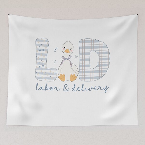 Item preview, Labor And Delivery Duck Nurse Baby Catching Crew designed and sold by FreshVibe Prints.