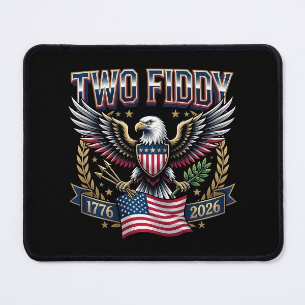 Item preview, Two Fiddy 2 Fiddy 250th Anniversary 4th of July Sports Eagle designed and sold by CallDesign.