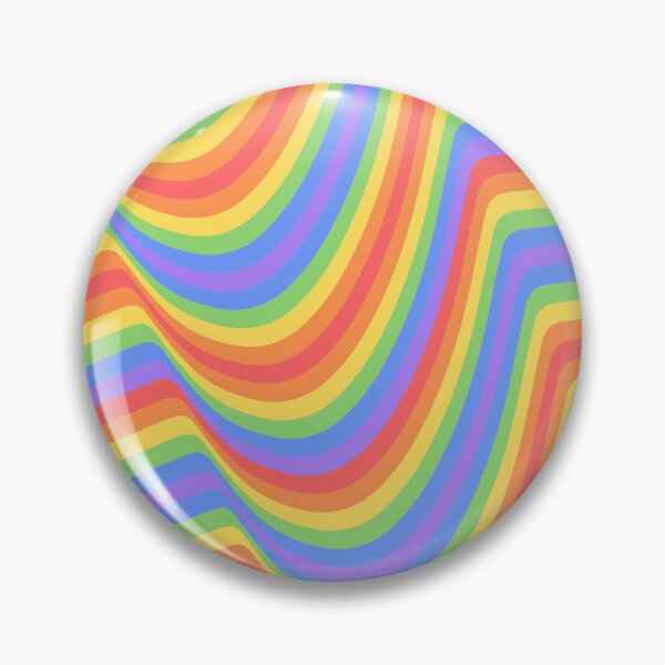 Item preview, rainbow trippy pattern designed and sold by madeleoh.