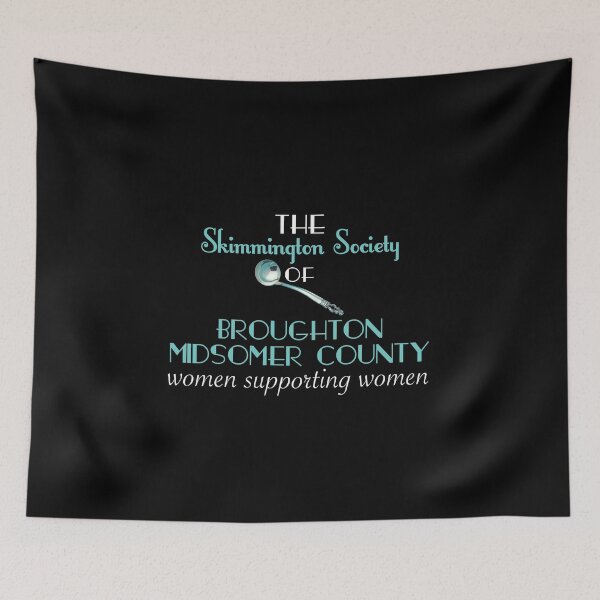 Item preview, The Skimmington Society (on Black) designed and sold by PawsitiveMum3.