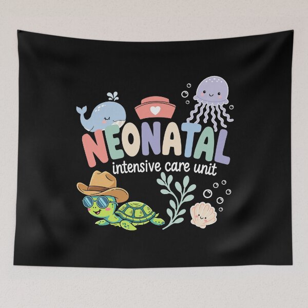 Item preview, Neonatal Intensive Care Unit Ocean Nurse Squad Vibes designed and sold by FreshVibe Prints.