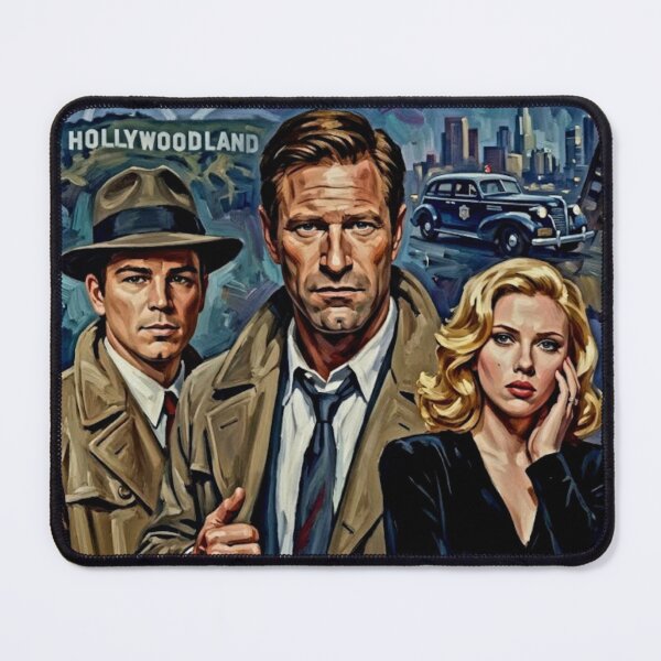 Item preview, The Black Dahlia Retro Neo-Noir Crime Drama Tribute Art Movie Poster designed and sold by Art's Diner.