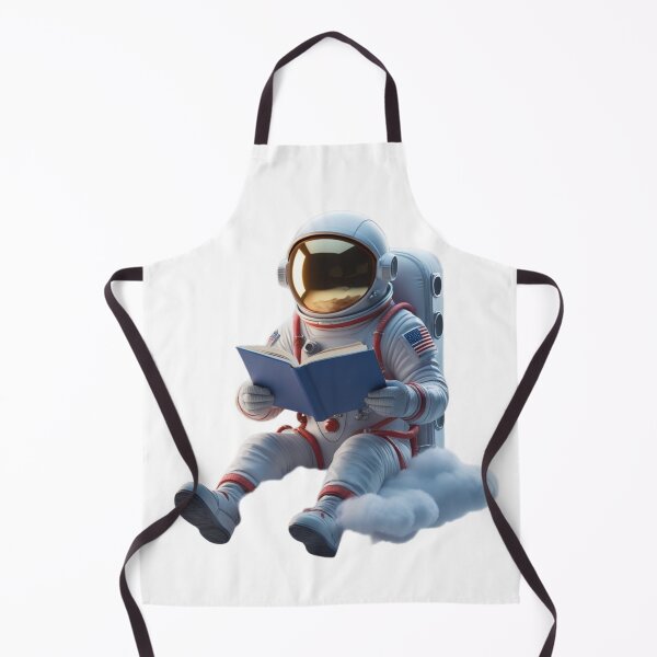 Item preview, Astronaut reading book on cloud designed and sold by kidoramagic.