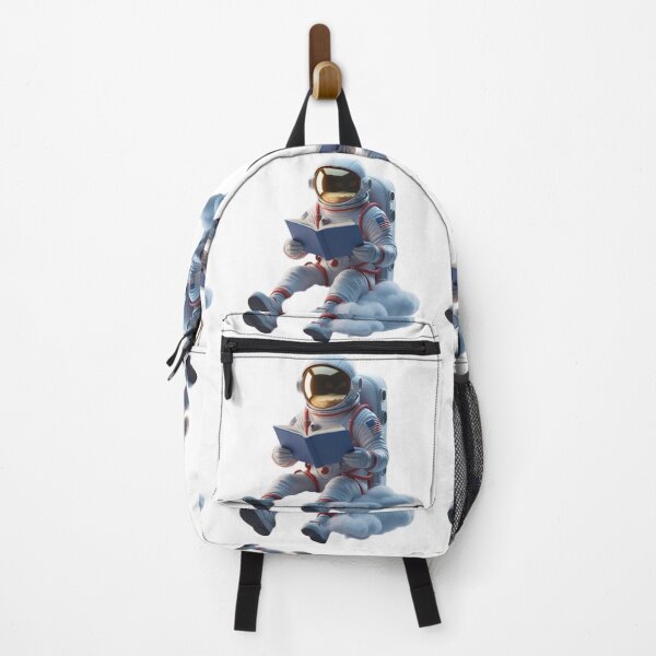 Item preview, Astronaut reading book on cloud designed and sold by kidoramagic.