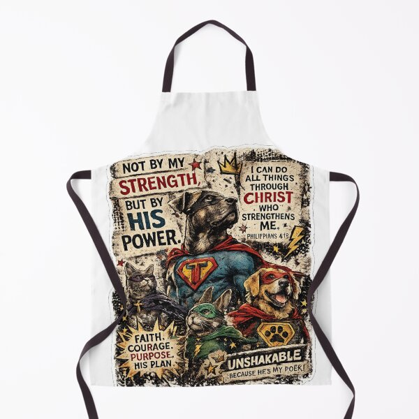 Item preview, Faith Over Fear Pet Superhero | designed and sold by Chaotic Critters.