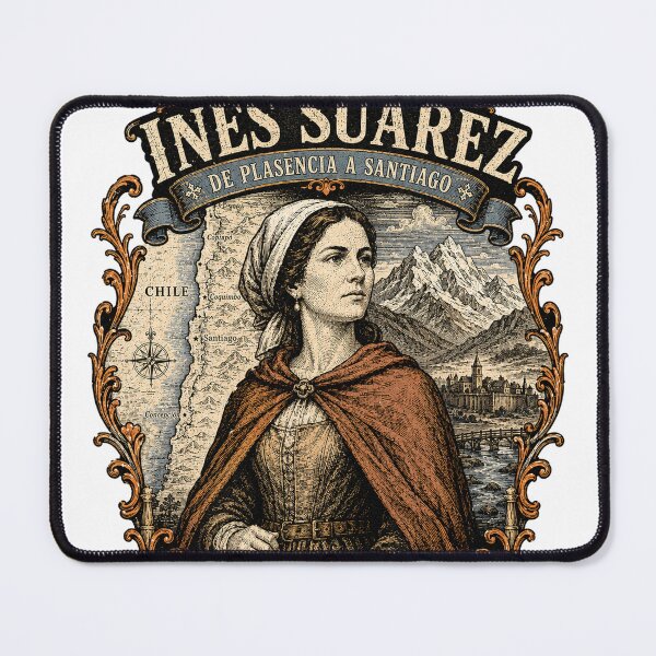 Item preview, Inés Suárez – At the Founding of Santiago, 1541 designed and sold by Past in Threads.