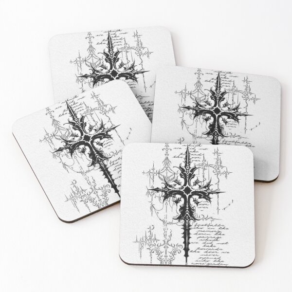Item preview, Cross gothic art, tribal cybergoth designed and sold by Tribalgothss.