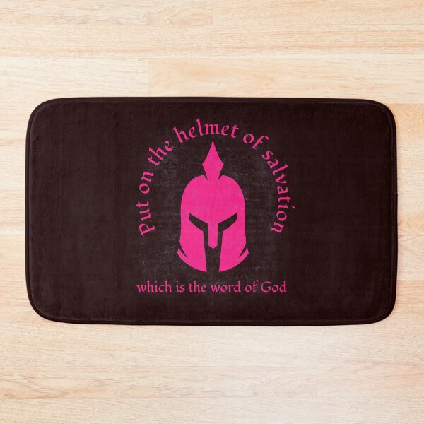 Item preview, Copy of Put on the helmet of salvation Pink designed and sold by Kingdompurpose.
