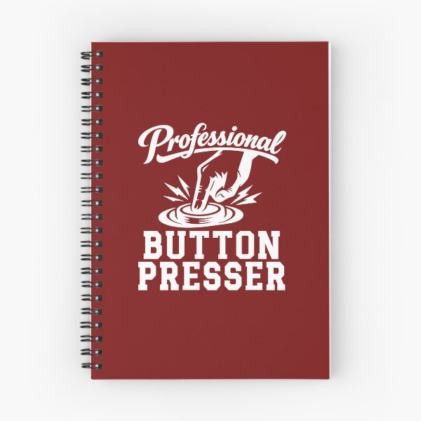 Item preview, Professional Button Presser Funny Workplace Humor Retro Design designed and sold by DesignHouse07.