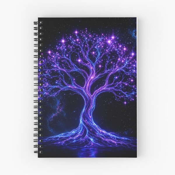 Item preview, Celestial Tree of Life – Glowing Cosmic Fantasy Art designed and sold by UniverseShade.