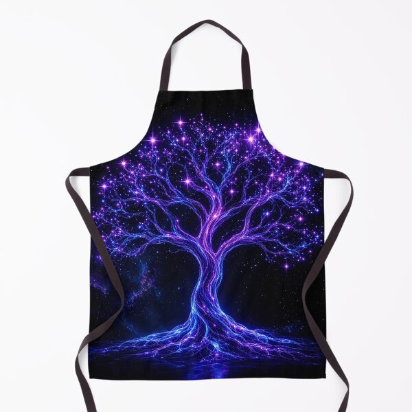 Item preview, Celestial Tree of Life – Glowing Cosmic Fantasy Art designed and sold by UniverseShade.