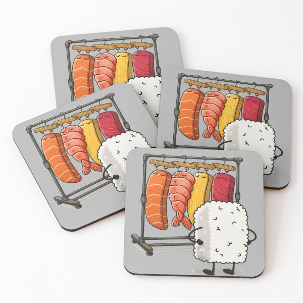Item preview, Today's Look – Funny Sushi Wardrobe Rice Cartoon designed and sold by UUniqueIImprint.