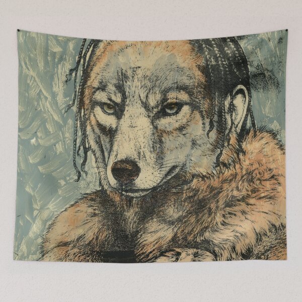 Item preview, Coyote Lamar designed and sold by ElvisSantanaArt.