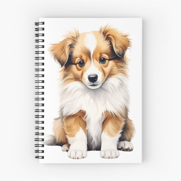 Item preview, Curious Sheltie Puppy Portrait designed and sold by SabraDD.