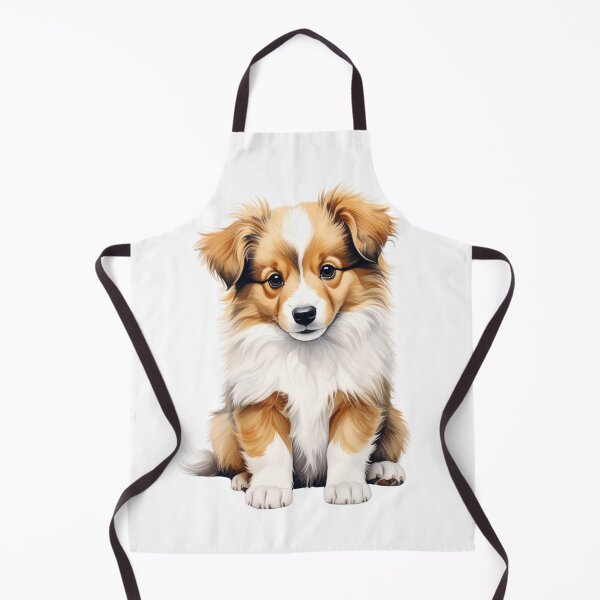 Item preview, Curious Sheltie Puppy Portrait designed and sold by SabraDD.