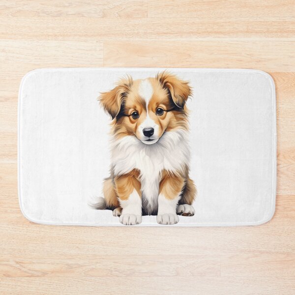 Item preview, Curious Sheltie Puppy Portrait designed and sold by SabraDD.