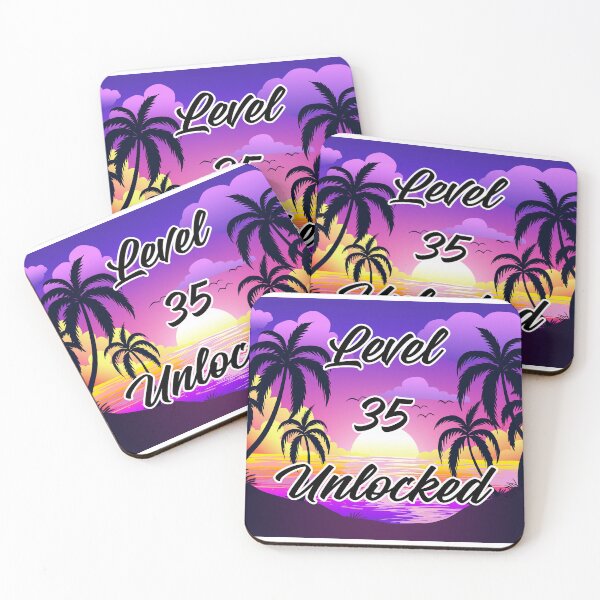 Item preview, 35th Birthday - Retro Sunset Gamer designed and sold by MayaCordalia.
