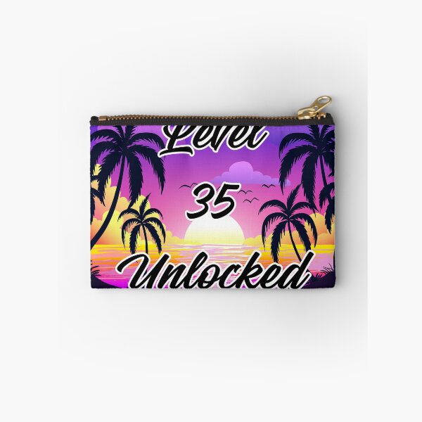 Item preview, 35th Birthday - Retro Sunset Gamer designed and sold by MayaCordalia.