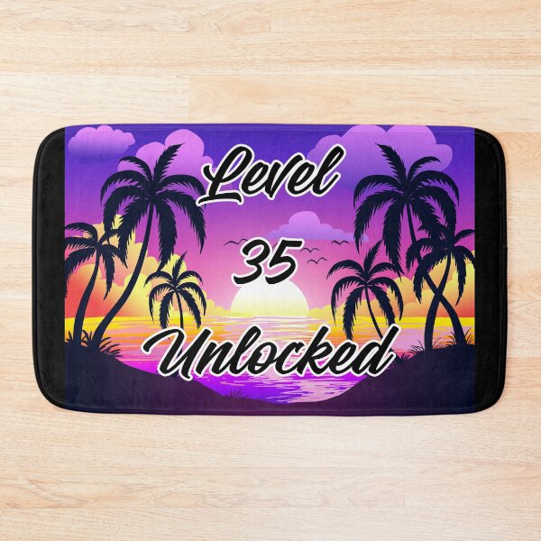 Item preview, 35th Birthday - Retro Sunset Gamer designed and sold by MayaCordalia.