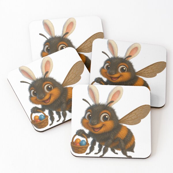Item preview, Easter Hairy-Footed Flower Bee designed and sold by Sillytoe.