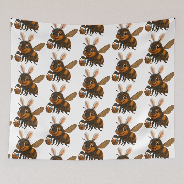Item preview, Easter Hairy-Footed Flower Bee designed and sold by Sillytoe.