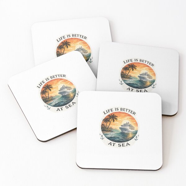 Item preview, Life Is Better At Sea designed and sold by islandershf.