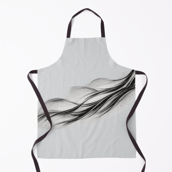 Item preview, Modern Ink Waves | Elegant Minimalist Wall Art designed and sold by rigelcreation.