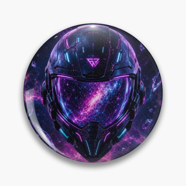Item preview, Universe Shade: Cosmic Cyber Helmet in the Infinite Void designed and sold by UniverseShade.