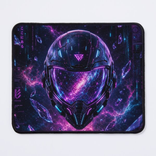 Item preview, Universe Shade: Cosmic Cyber Helmet in the Infinite Void designed and sold by UniverseShade.